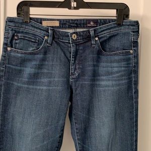 AG the Stevie ankle slim straight jeans